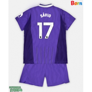 Tottenham Hotspur Savio #17 Replika Babytøj Tredje sæt Børn 2026-27 Kortærmet (+ Korte bukser)